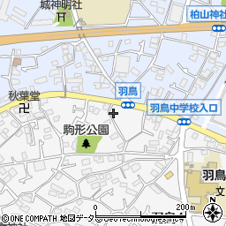 藤沢市　芝の子児童クラブ周辺の地図