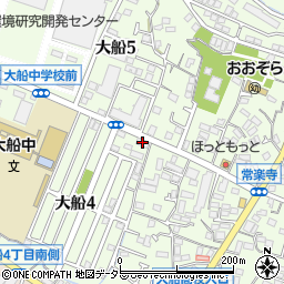 エクレール鎌倉周辺の地図
