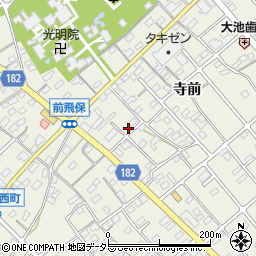 愛知県江南市前飛保町寺前17周辺の地図