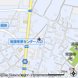 神奈川県茅ヶ崎市萩園656周辺の地図