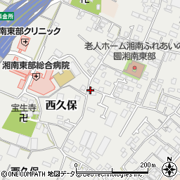 神奈川県茅ヶ崎市西久保695周辺の地図