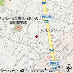 神奈川県茅ヶ崎市西久保759-1周辺の地図