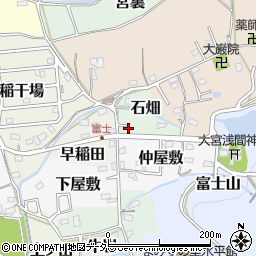 愛知県犬山市石畑18周辺の地図