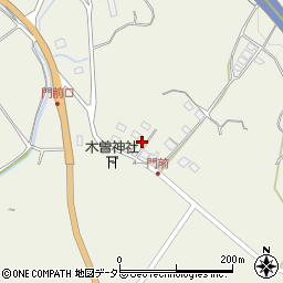 岐阜県大垣市上石津町牧田1023周辺の地図