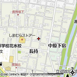 神奈川県平塚市長持518周辺の地図