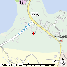 千葉県市原市不入周辺の地図