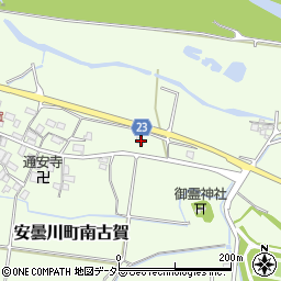 滋賀県高島市安曇川町南古賀169周辺の地図