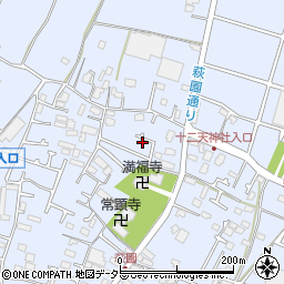 神奈川県茅ヶ崎市萩園1640周辺の地図