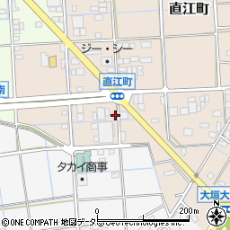 岐阜県大垣市直江町236周辺の地図