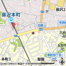 八剣伝 藤沢本町店周辺の地図