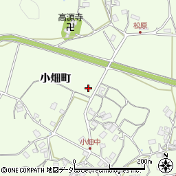 京都府綾部市小畑町（桜田）周辺の地図