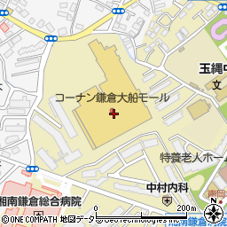 味奈登庵 鎌倉大船モール店周辺の地図