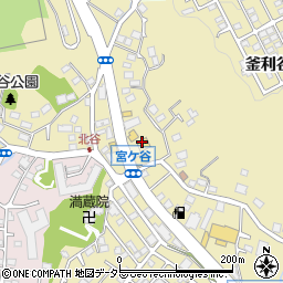 バーミヤン　釜利谷店周辺の地図