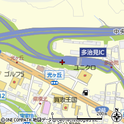 岐阜県多治見市光ケ丘周辺の地図