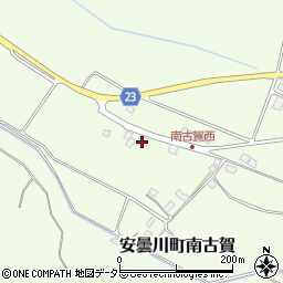 滋賀県高島市安曇川町南古賀610-3周辺の地図