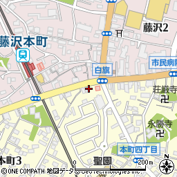 相石パーク藤沢本町駐車場周辺の地図
