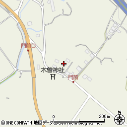 岐阜県大垣市上石津町牧田1024周辺の地図