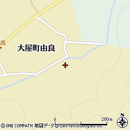 兵庫県養父市大屋町由良538周辺の地図