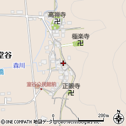 滋賀県米原市堂谷215周辺の地図