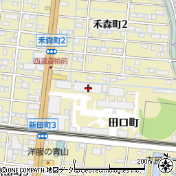 岐阜県大垣市田口町2周辺の地図