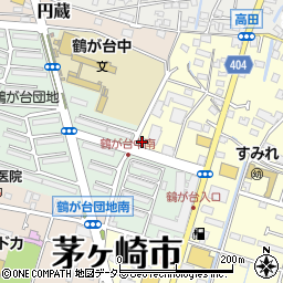 長谷川楽器店　鶴が台センター周辺の地図
