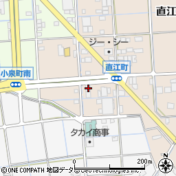 岐阜県大垣市直江町243周辺の地図