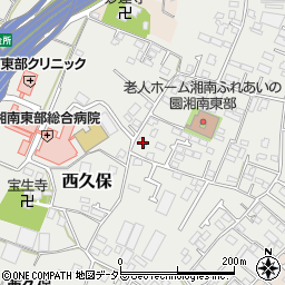 神奈川県茅ヶ崎市西久保732周辺の地図