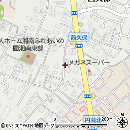 神奈川県茅ヶ崎市西久保787周辺の地図