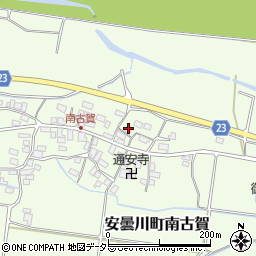 滋賀県高島市安曇川町南古賀264周辺の地図