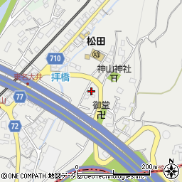 神奈川県足柄上郡松田町神山52-4周辺の地図