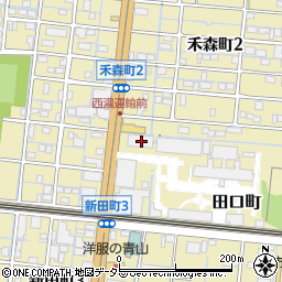 岐阜県大垣市田口町1周辺の地図