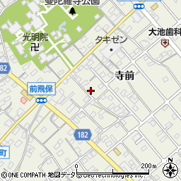 愛知県江南市前飛保町寺前29周辺の地図