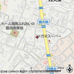 神奈川県茅ヶ崎市西久保786周辺の地図