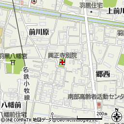 興正寺別院周辺の地図