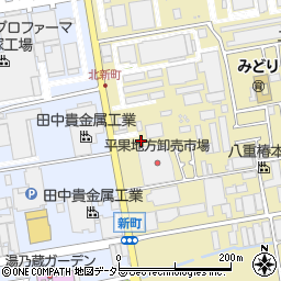 橋本産業株式会社　平塚営業所周辺の地図
