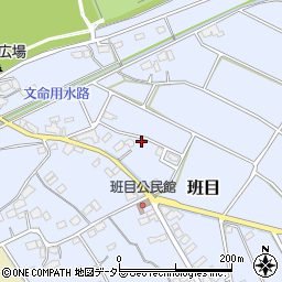神奈川県南足柄市班目839周辺の地図