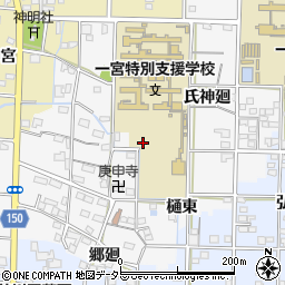 愛知県一宮市杉山周辺の地図