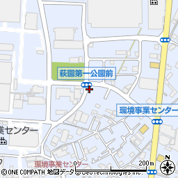 神奈川県茅ヶ崎市萩園1168周辺の地図