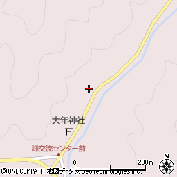 京都府福知山市夜久野町畑117周辺の地図