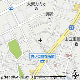 神奈川県足柄上郡中井町井ノ口2443-4周辺の地図