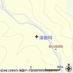 鳥取県畜産農協　八東牧場周辺の地図
