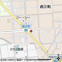 岐阜県大垣市直江町229周辺の地図
