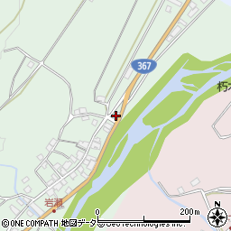 滋賀県高島市朽木岩瀬57周辺の地図