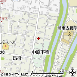 神奈川県平塚市長持502周辺の地図