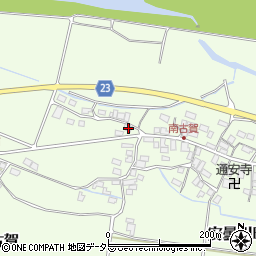 滋賀県高島市安曇川町南古賀380周辺の地図