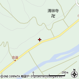 京都府綾部市睦合町念道周辺の地図