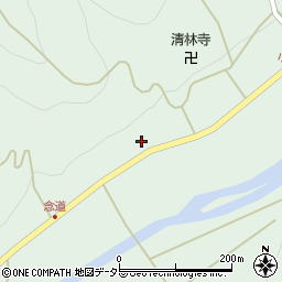 京都府綾部市睦合町（念道）周辺の地図
