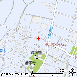 神奈川県茅ヶ崎市萩園1639周辺の地図