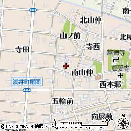 愛知県一宮市浅井町尾関（東五輪）周辺の地図