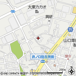 神奈川県足柄上郡中井町井ノ口2443周辺の地図